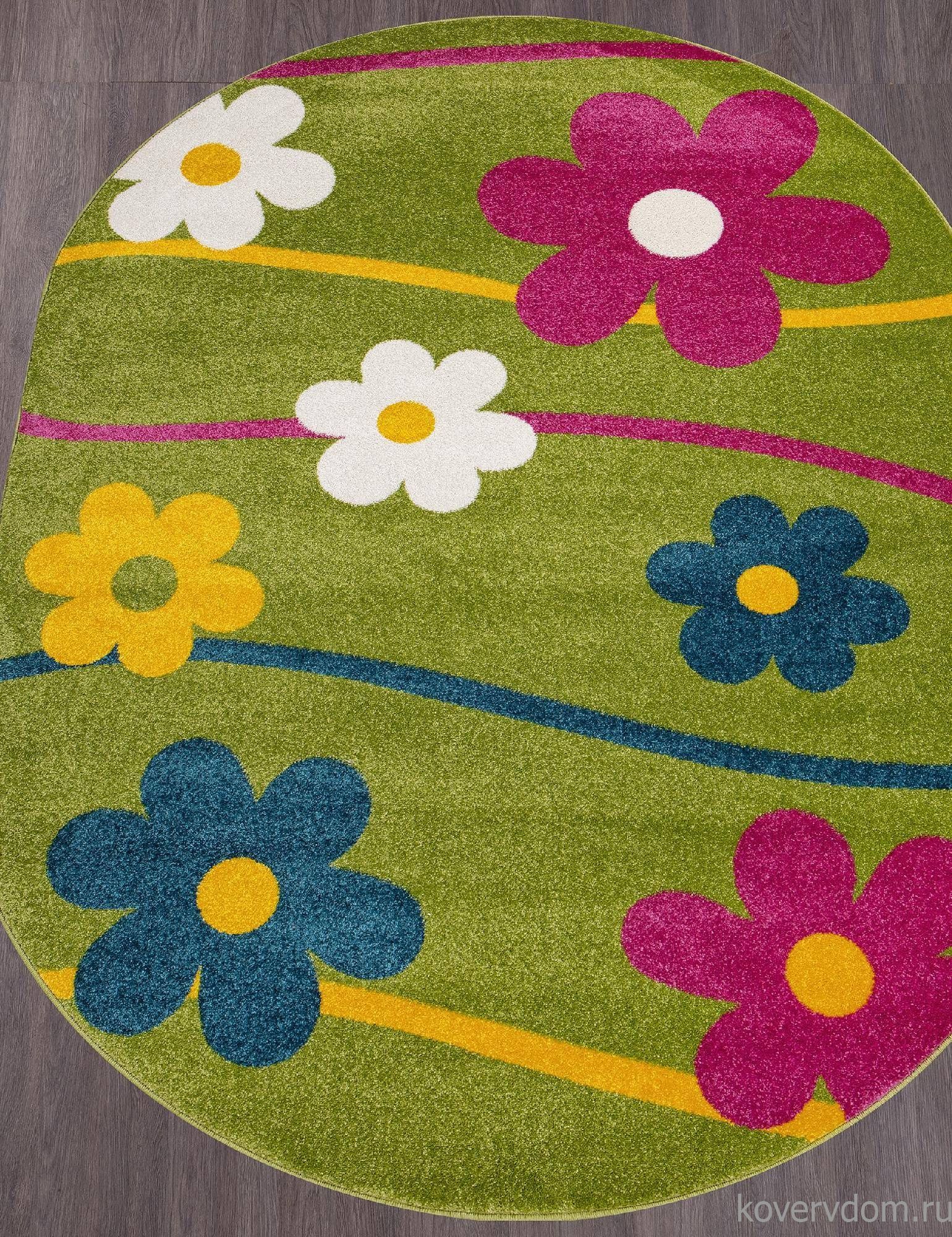 Ковер RIO 1021 GREEN Овал Ковер RIO 1021 GREEN Овал