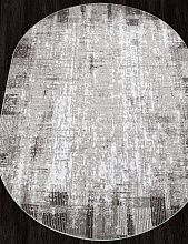 Ковер в спальню SILVER-A F396 GRAY Овал