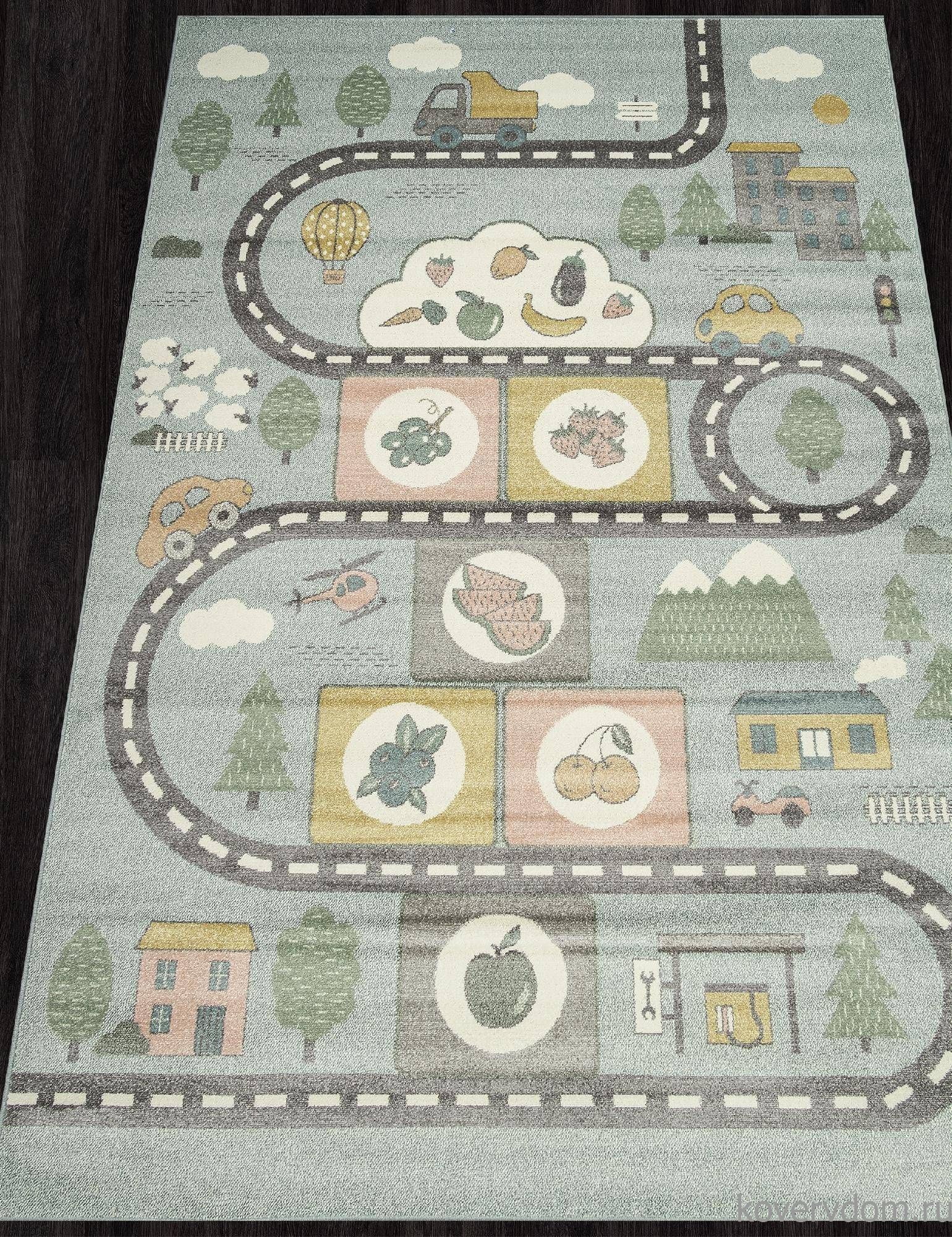 Ковер с дорогами IZUMRUD-A C214 MULTICOLOR Ковер с дорогами IZUMRUD-A C214 MULTICOLOR