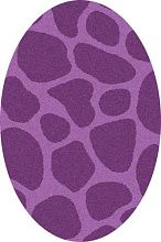 Ковер COMFORT SHAGGY 2 s616 LILAC-PURPLE Овал