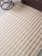 Ковер длинноворсовый бежевый BUBBLE PX1001 L.BEIGE