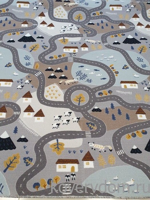 Детский ковер-палас  ДОРОГИ 2549-91 Детский ковер-палас  ДОРОГИ 2549-91