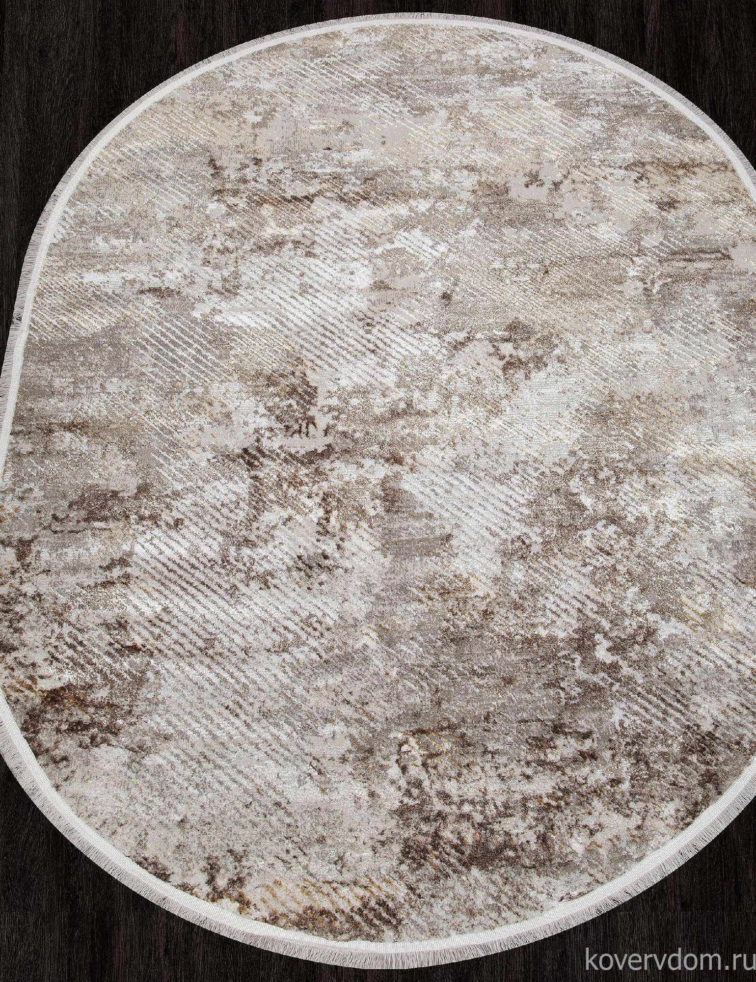 Ковер AJMAL LP 286 CREAM / BROWN Овал