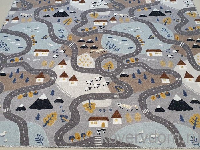 Детский ковер-палас  ДОРОГИ 2549-91 Детский ковер-палас  ДОРОГИ 2549-91