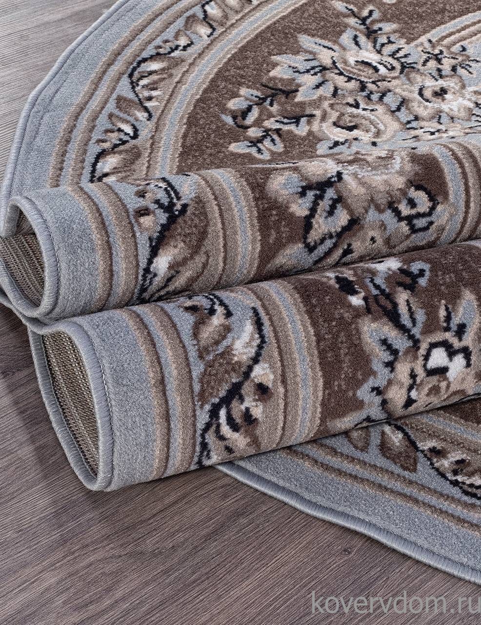 Ковер SIERRA 5444 BLUE-BROWN 2 Овал Ковер SIERRA 5444 BLUE-BROWN 2 Овал