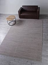 Однотонный ковер серый DIOS F437 GRAY