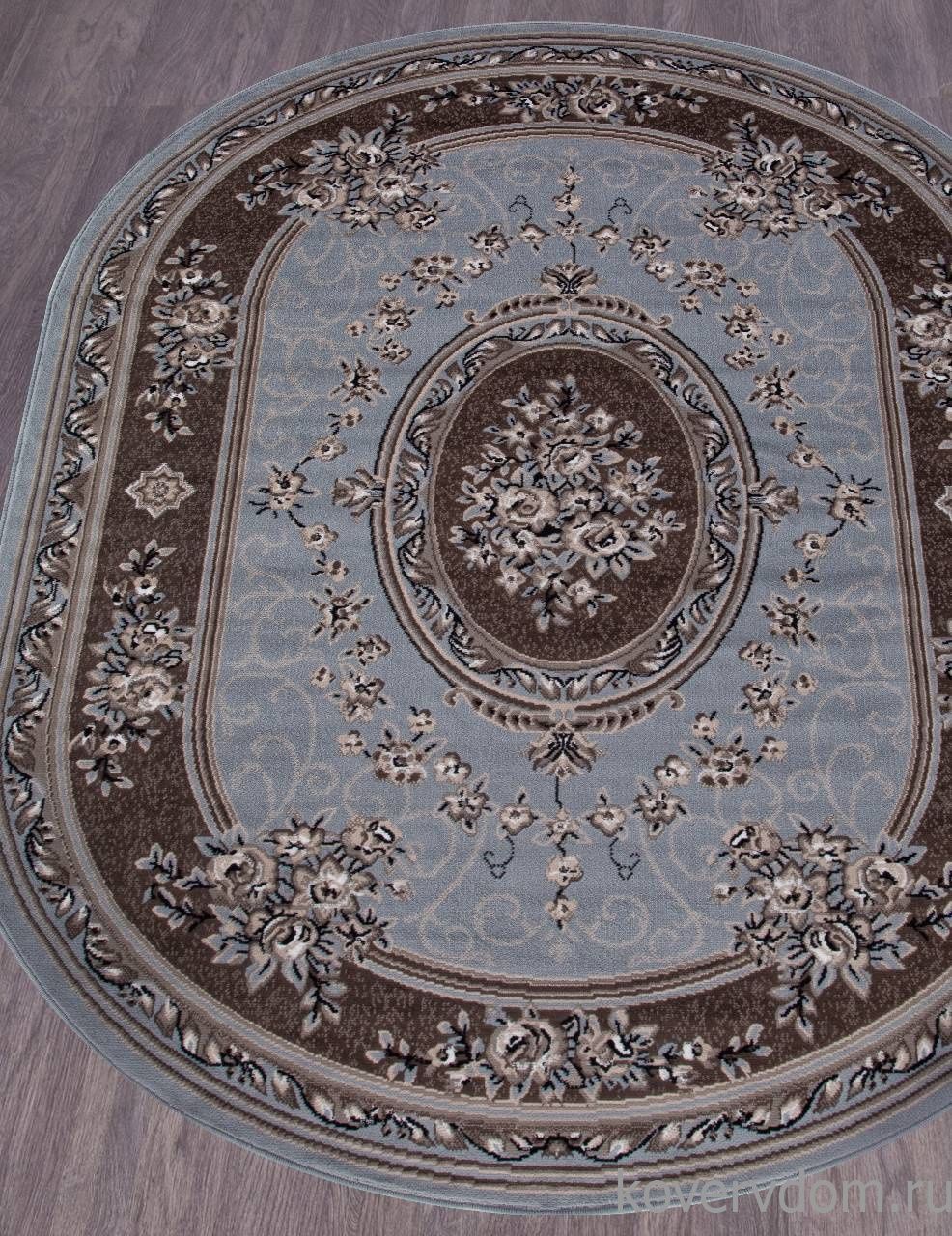 Ковер SIERRA 5444 BLUE-BROWN 2 Овал Ковер SIERRA 5444 BLUE-BROWN 2 Овал
