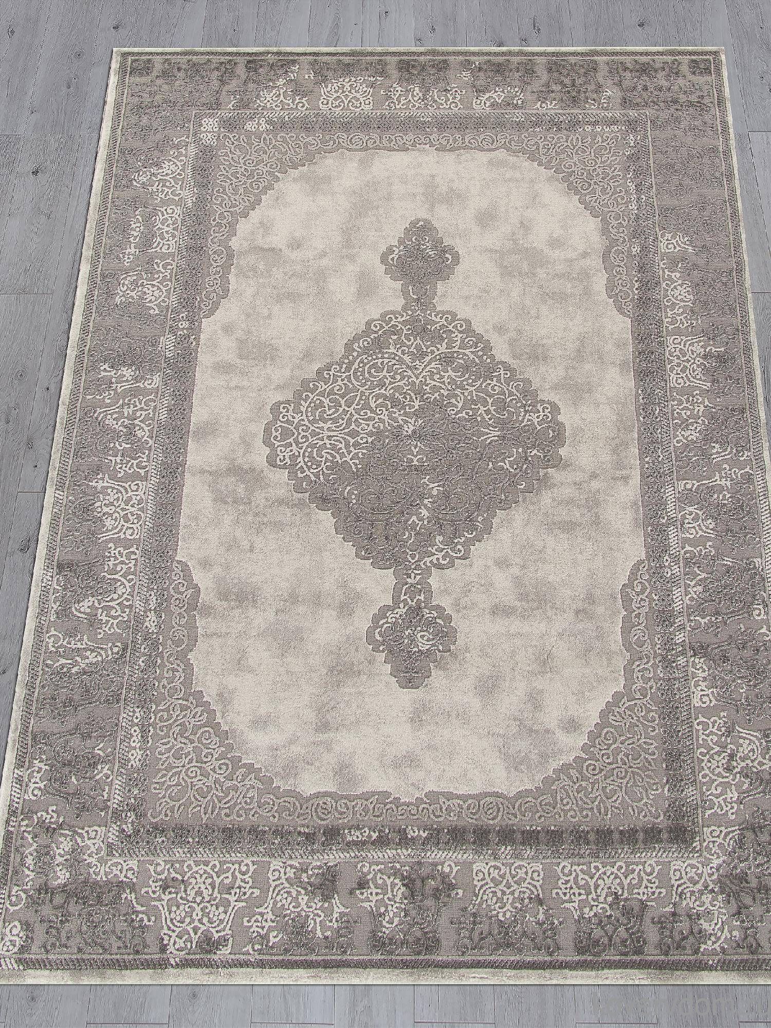 Ковер SIROCCO F163AQ GREY / D.GREY