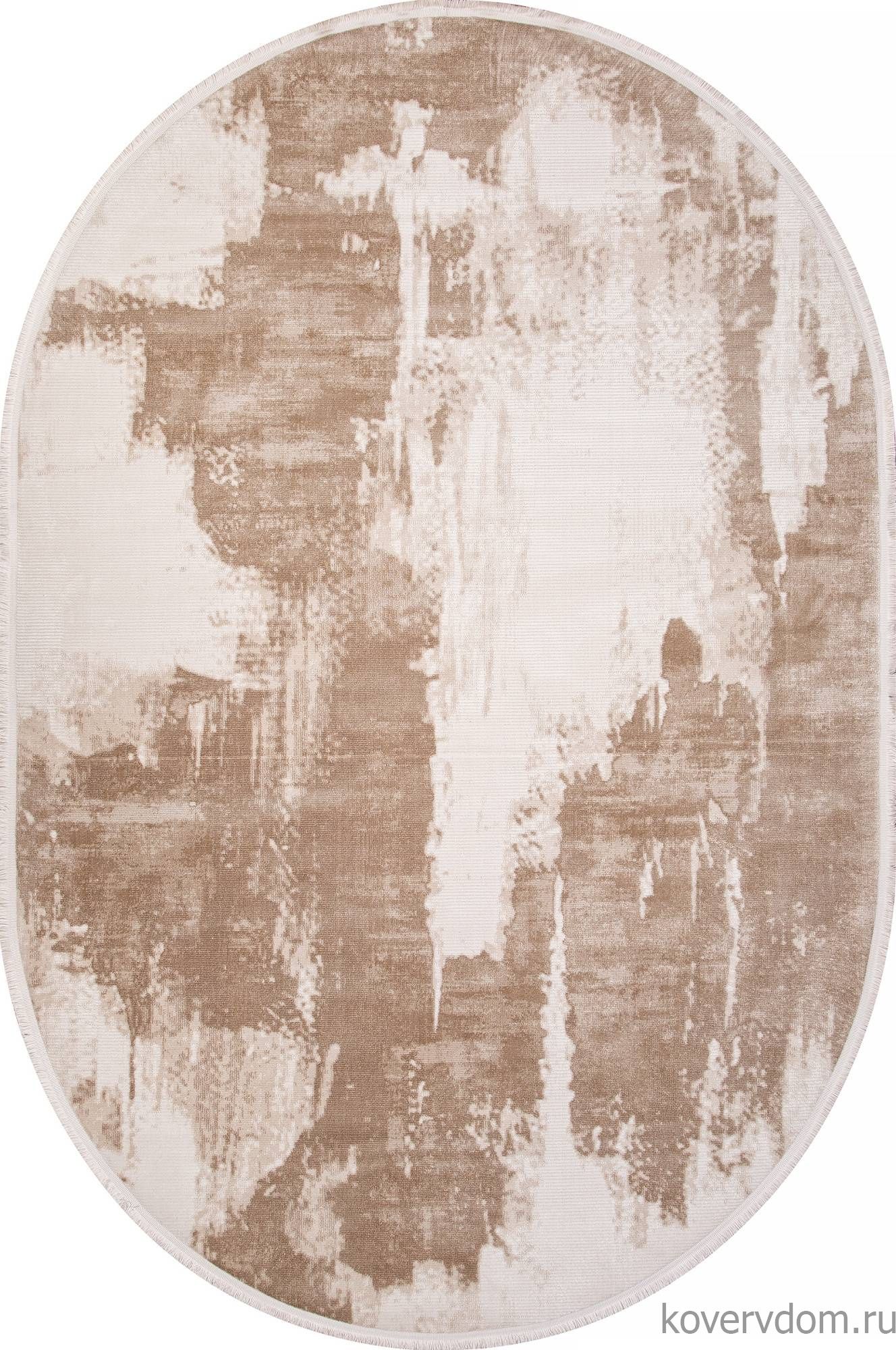 Ковер LISSABON SI044B BROWN / BROWN Овал