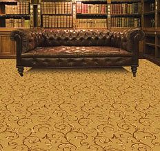 Полушерстяной ковер из Беларуси из полушерсти FLORISTIC BEIGE