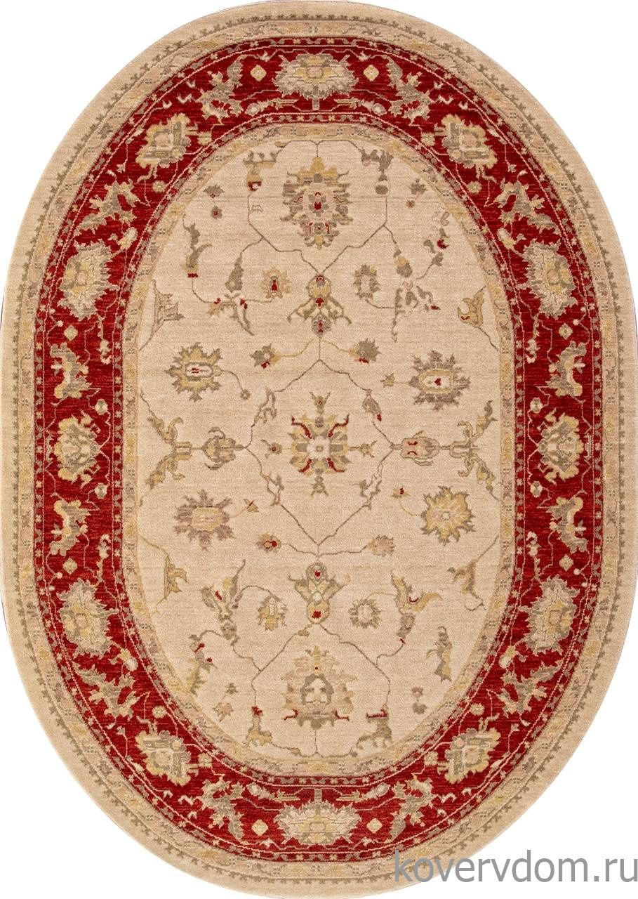 Ковер NAIN 103-01-BK CREAM-RUST Овал