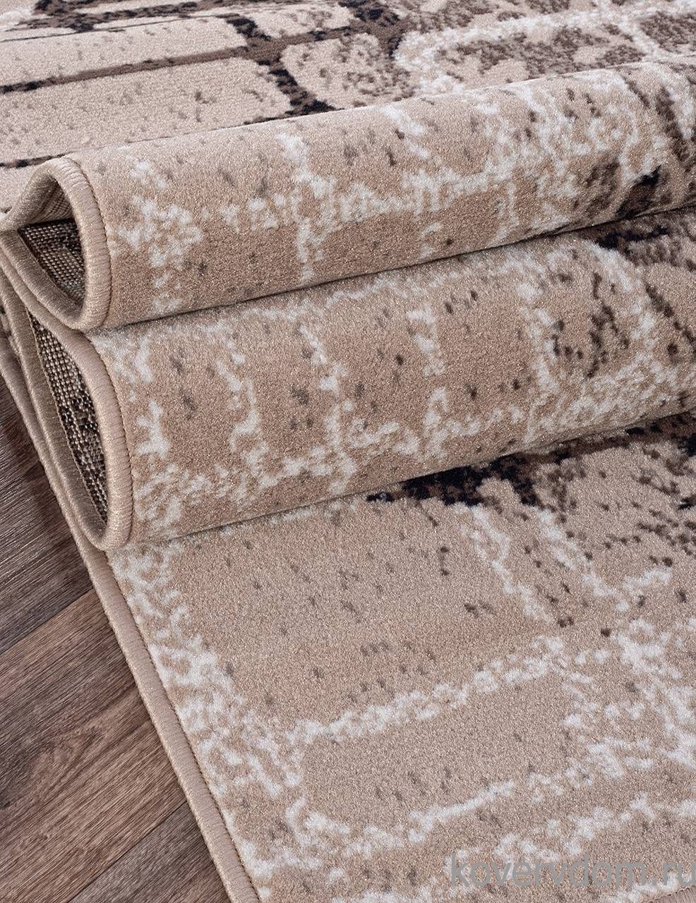 Ковер SIERRA D708 BEIGE-BROWN 2