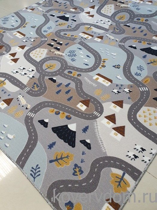 Детский ковер-палас  ДОРОГИ 2549-91 Детский ковер-палас  ДОРОГИ 2549-91