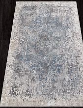 Ковер из Турции голубой KIRKE 02946B BLUE / BEIGE