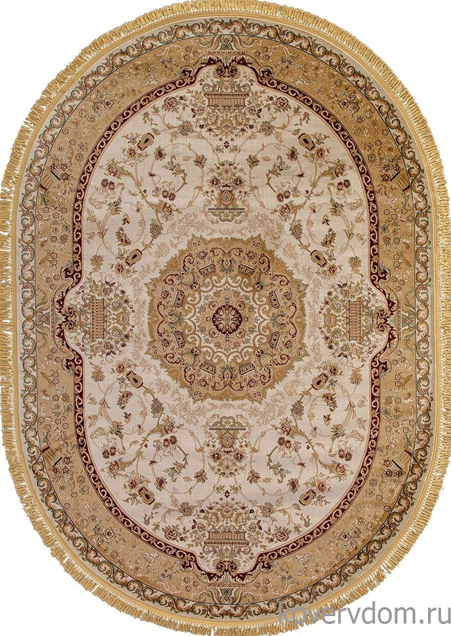 Ковер BUHARA d037 CREAM Овал
