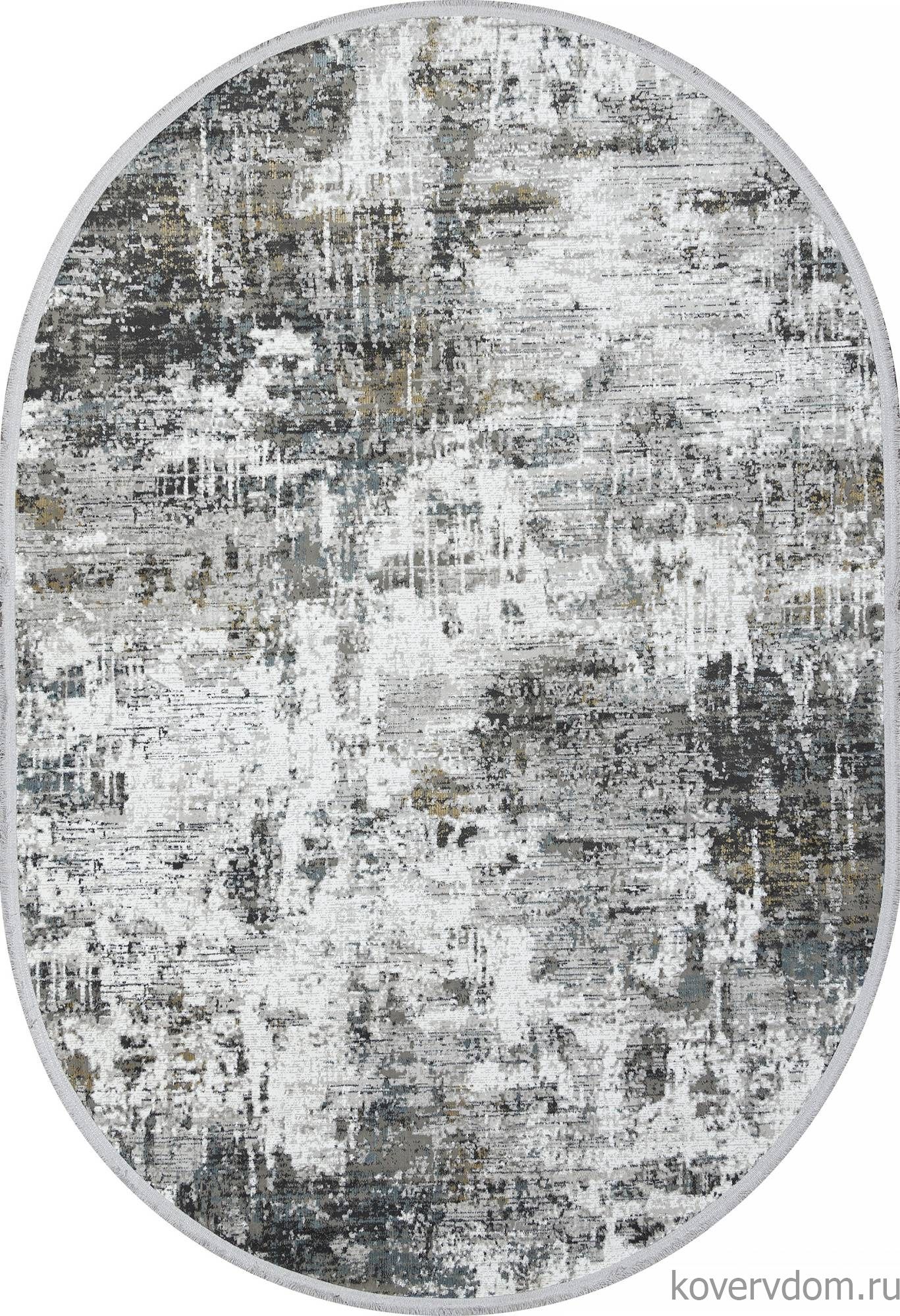 Ковер LORENZO C269AJ GREY / BLUE Овал