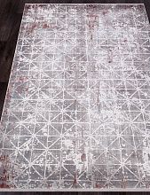 Ковер из Турции из акрила DIOR 5852C GREY - PINK