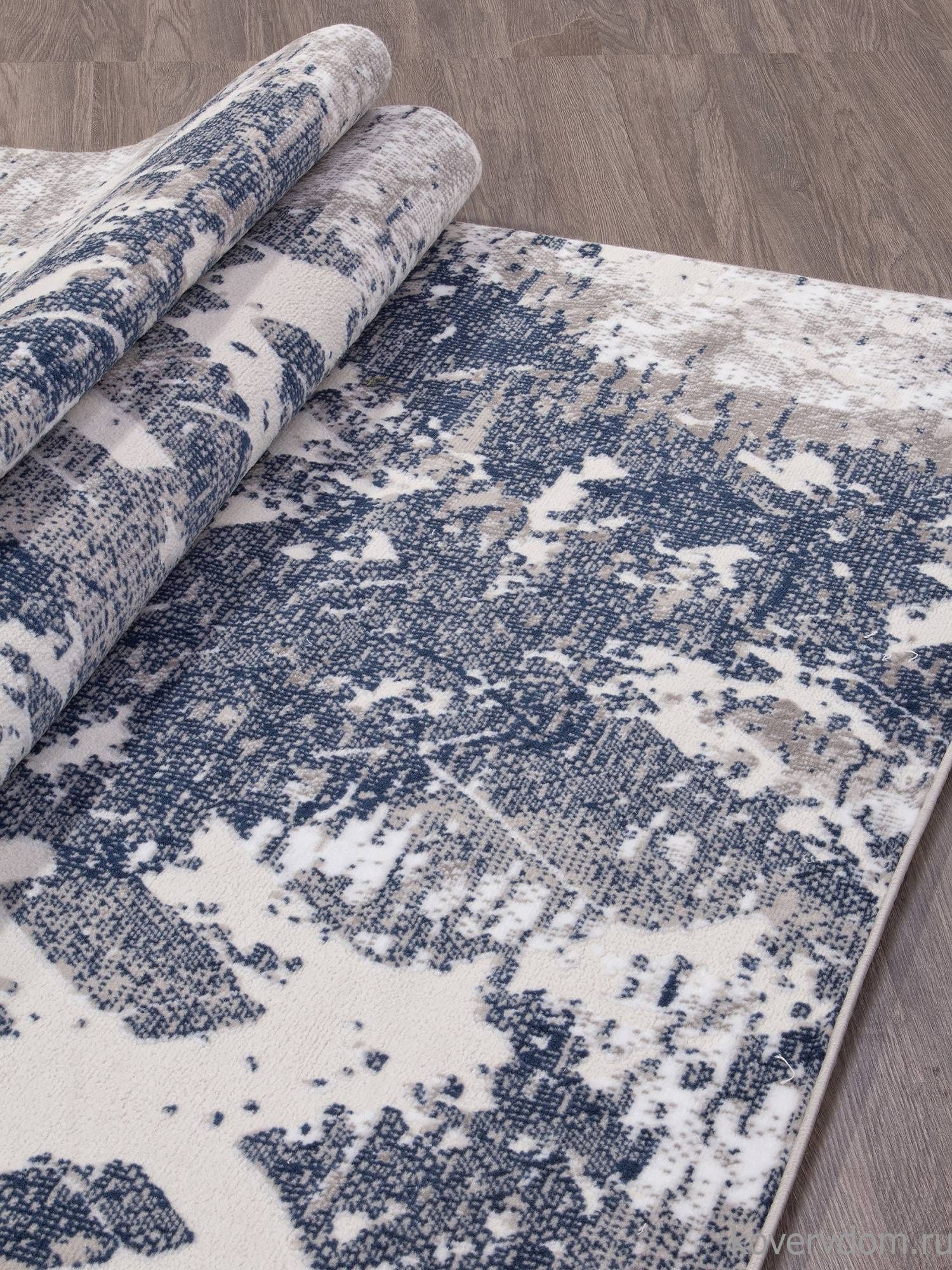 Ковер RICHI 8134 GRAY-BLUE Ковер RICHI 8134 GRAY-BLUE