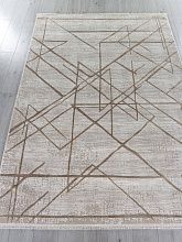 Пушистый овальный ковер CLASSIC 30300A CREAM / BEIGE