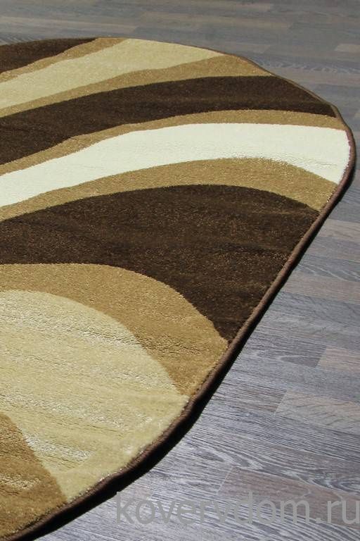 Ковер SUNRISE 2 V802 BROWN Овал