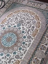 Ковер с бахромой HALIF F638 GREEN-BLUE