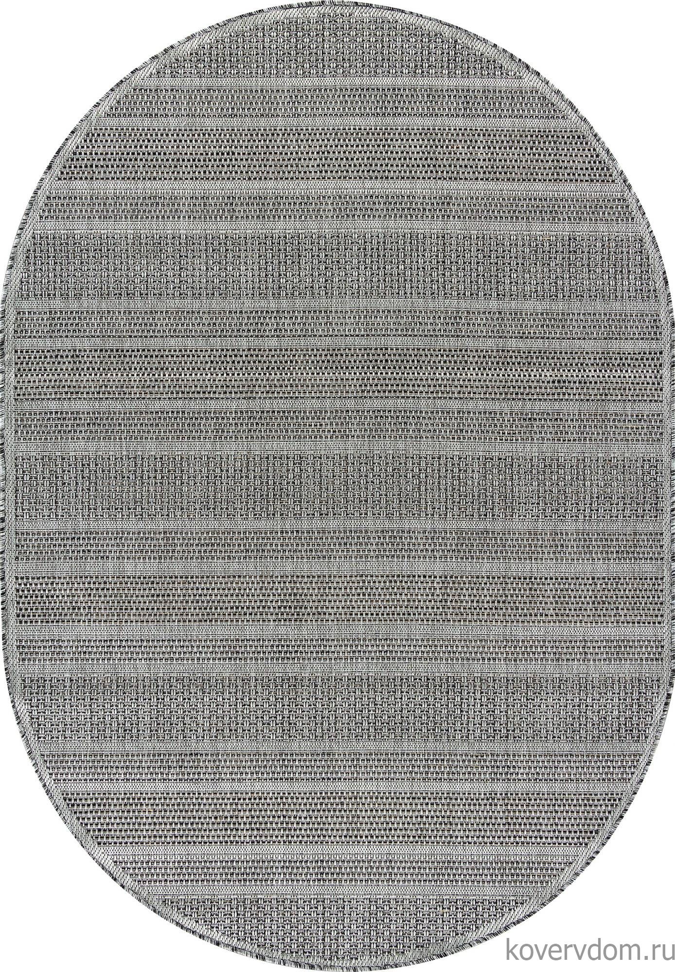 Ковер KAIR S157 DARK GRAY Овал