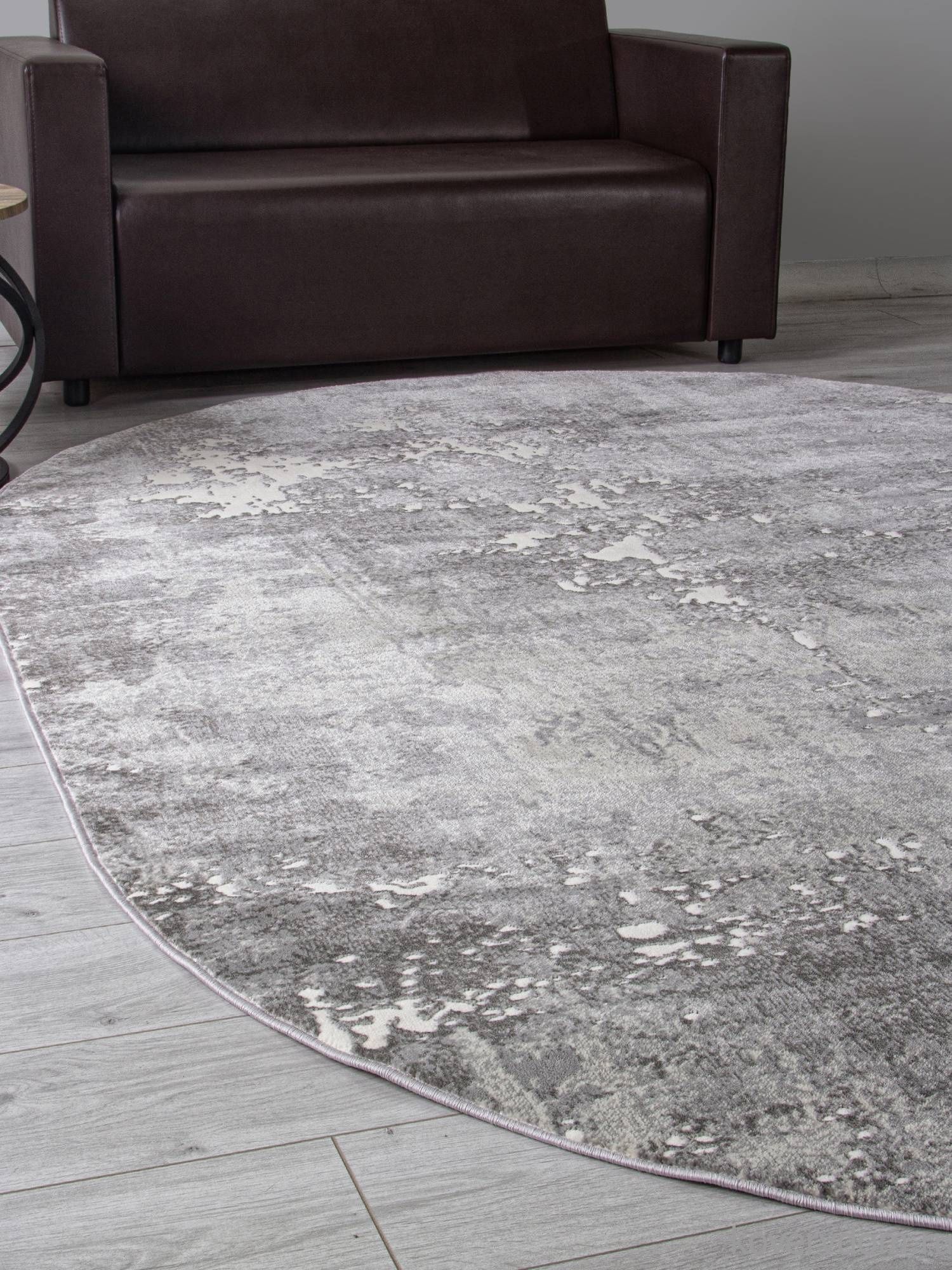 Ковер ATLANTIS D996 LIGHT GRAY Овал