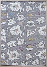 Круглый ковер SOFIT C042 LIGHT GRAY