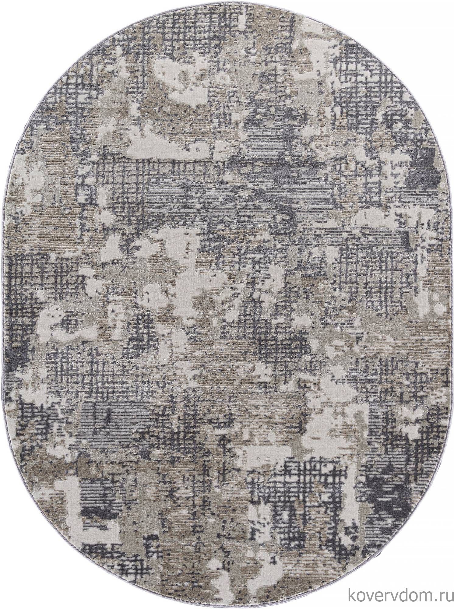 Ковер ATLANTIS D737 CREAM Овал